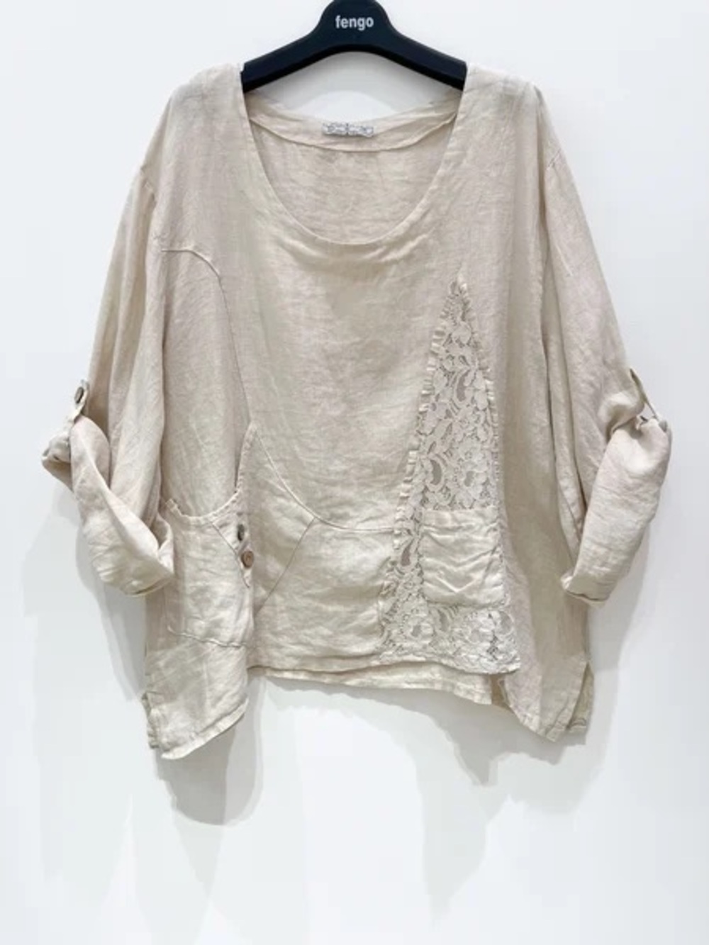 100% Linblanc Linen Blouse